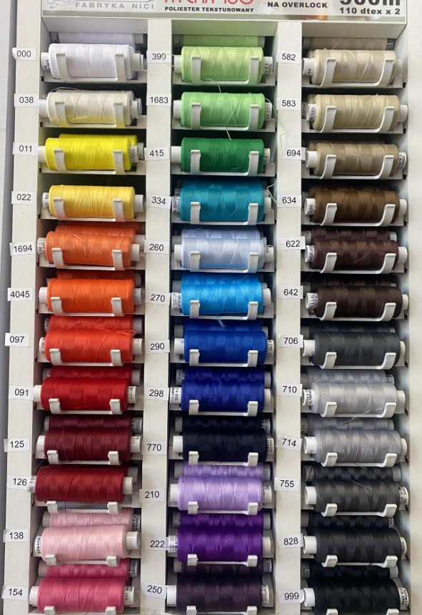 Thread spool for stretchy fabrics Amanda Atena No.160 500m-298