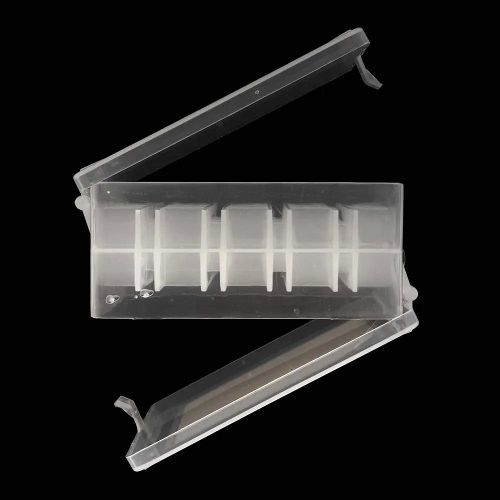 Boîte à bobines double face (pour 50 bobines) Milward – 12x11 cm