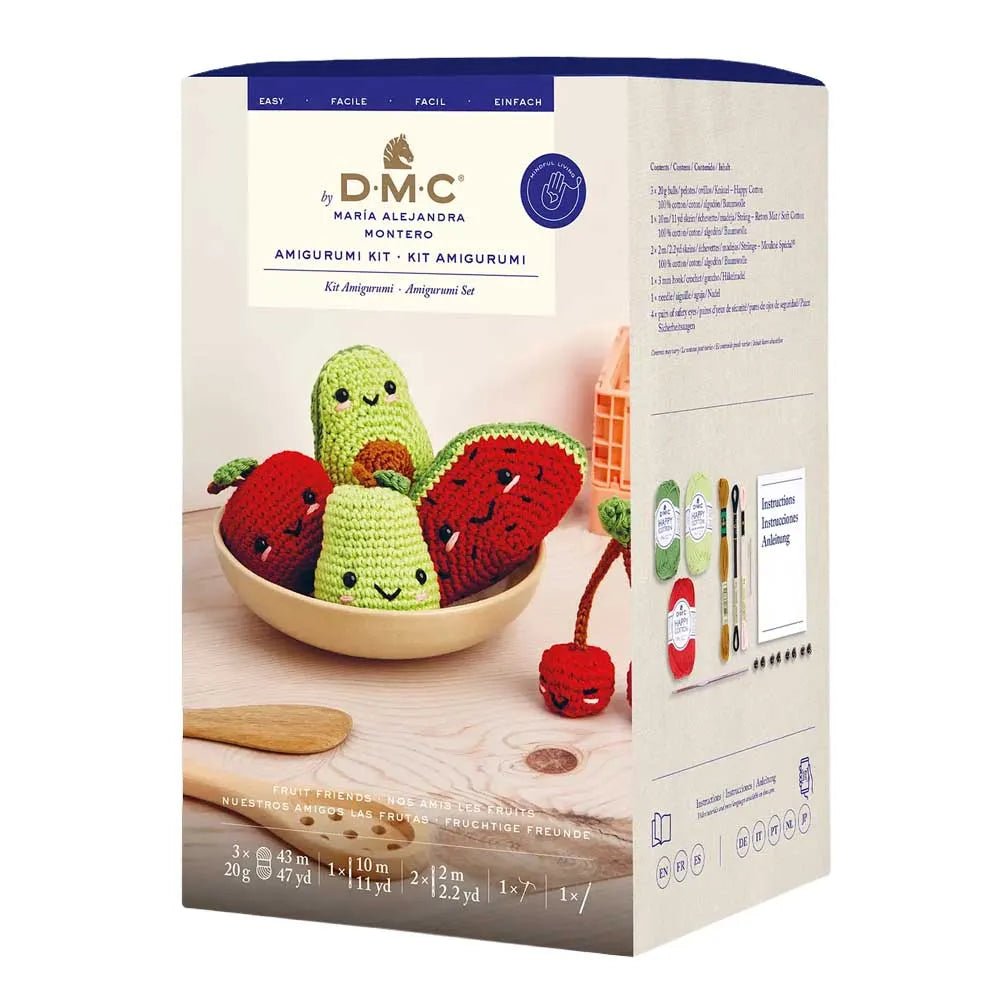 Image of DMC Amigurumi "Fruit" kit – fruit collection – available at Šarlotes audumi