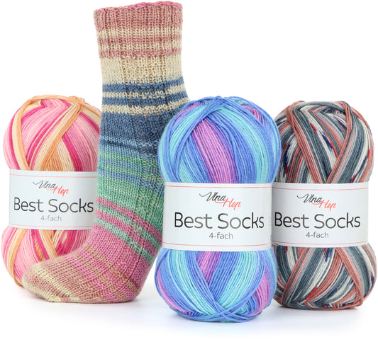 Dzijas Vlna Hep Best Socks- 100g / 420m