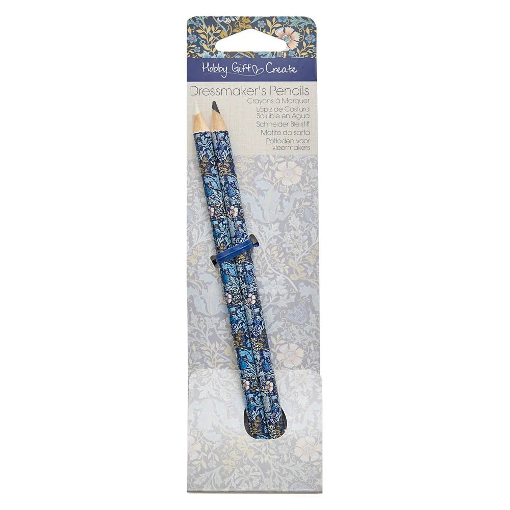 Attēls ar Drēbnieka krīta zīmuļi Floral woodblock 2 gab. Hobby Gift Create – pieejams Šarlotes audumi