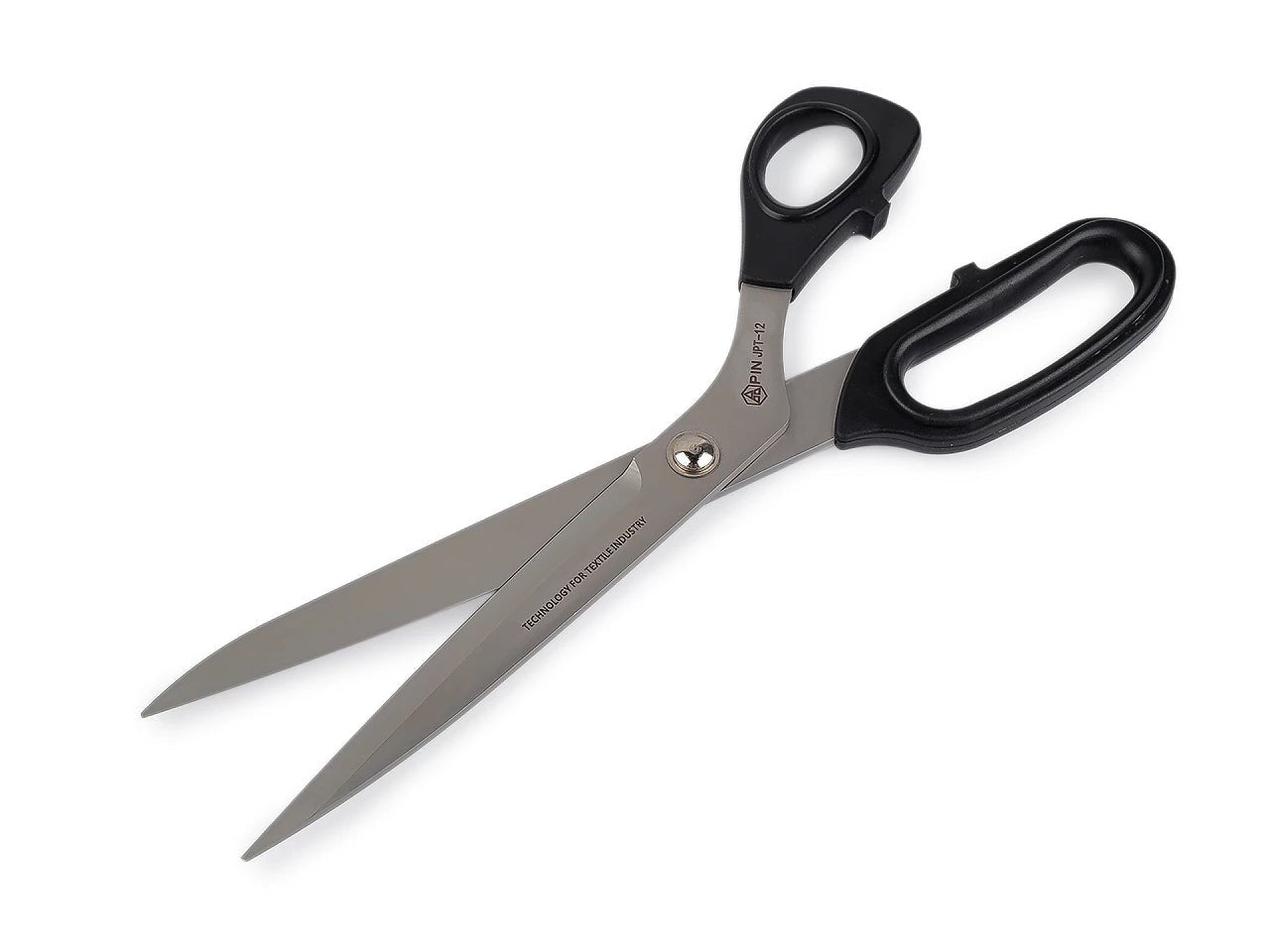 alt
Image with tailors' scissors 31 cm – professional fabric scissors – available at Šarlote's Fabrics
