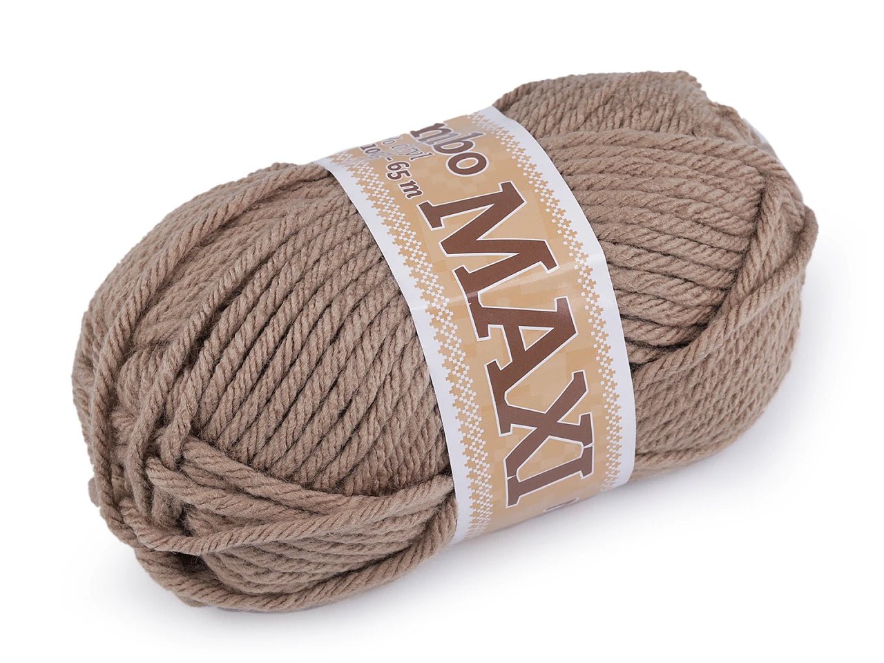 alt
Jumbo Maxi yarn - light brown 65m 100g #1108