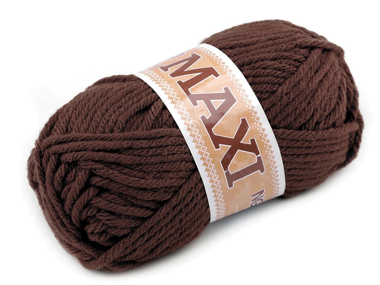 Jumbo Maxi yarn - dark brown 65m 100g #983