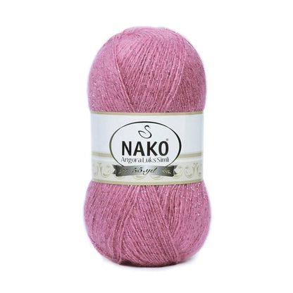 Dzija NAKO ANGORA LUKS SIMLI ar mirdzumu - 550m 100g