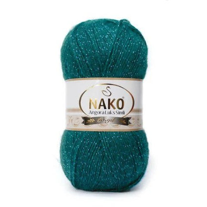 Dzija NAKO ANGORA LUKS SIMLI ar mirdzumu - 550m 100g