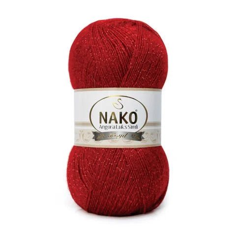 alt
Fil NAKO ANGORA LUKS SIMLI scintillant - 550 m 100 g