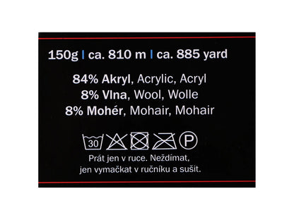 Dzija Vlna Hep Mohair de Luxe| 150 g | 810 m