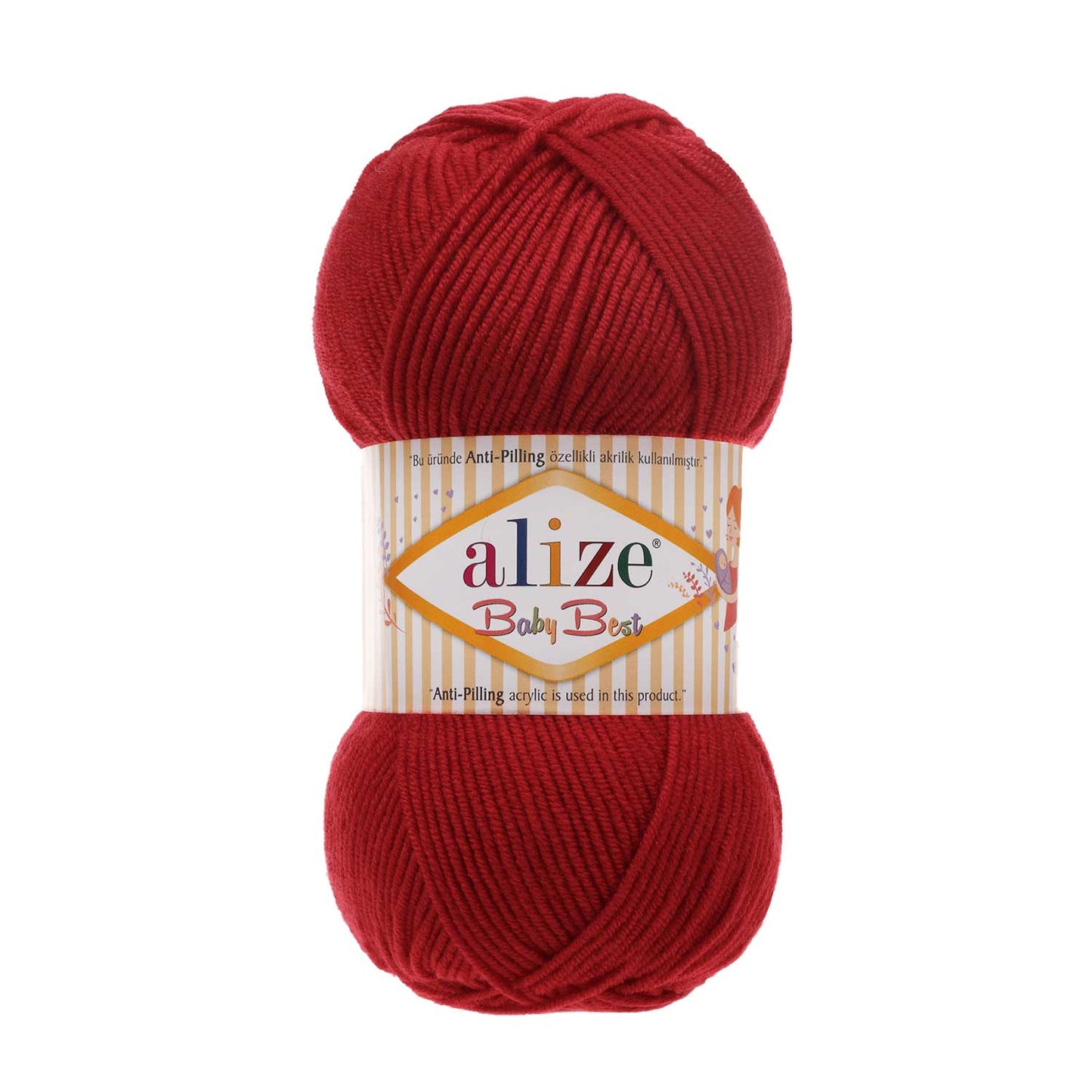 Image with Alize Baby Best yarn - 100g / 240m – available at Šarlotes audumi
