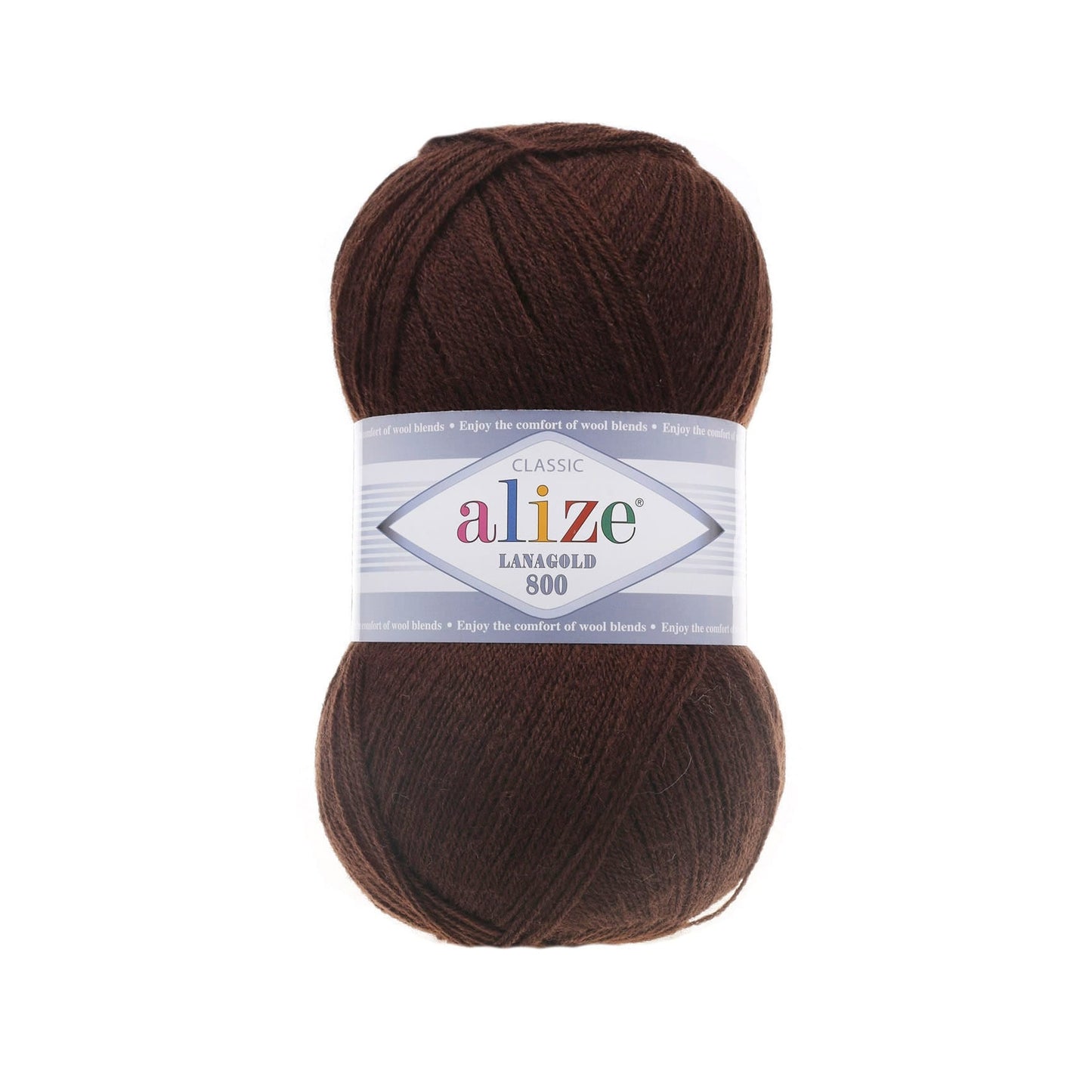 Attēls ar Dzijas Alize Lanagold 800 - 100g / 730m – pieejams Šarlotes audumi