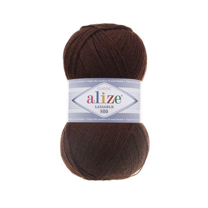 Attēls ar Dzijas Alize Lanagold 800 - 100g / 730m – pieejams Šarlotes audumi