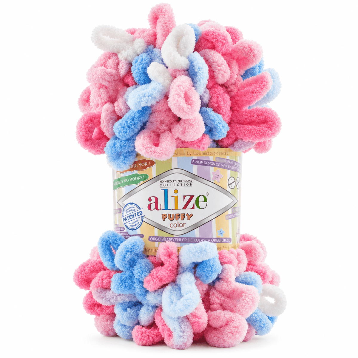 Kuva Alize Puffy -langasta, 100g / 9m – saatavilla verkossa Šarlotes audumi