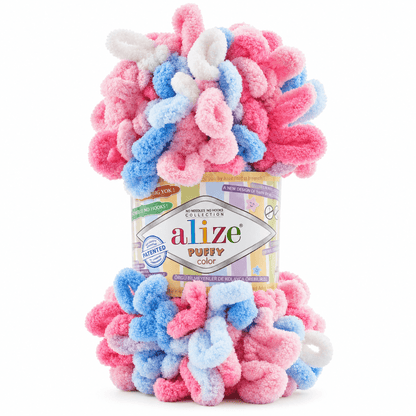 Kuva Alize Puffy -langasta, 100g / 9m – saatavilla verkossa Šarlotes audumi