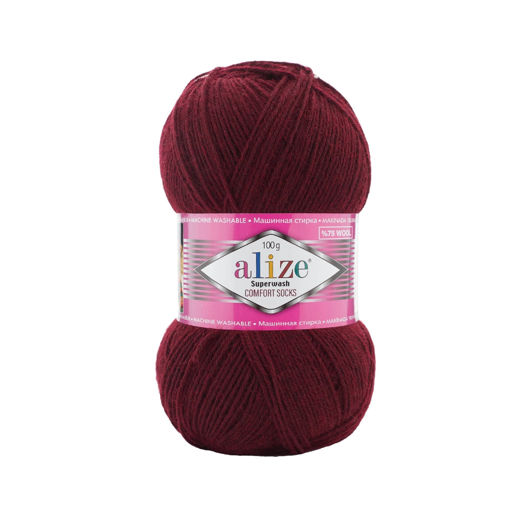 Attēls ar Dzijas Alize Superwash Comfort - 100g / 420m – pieejams Šarlotes audumi