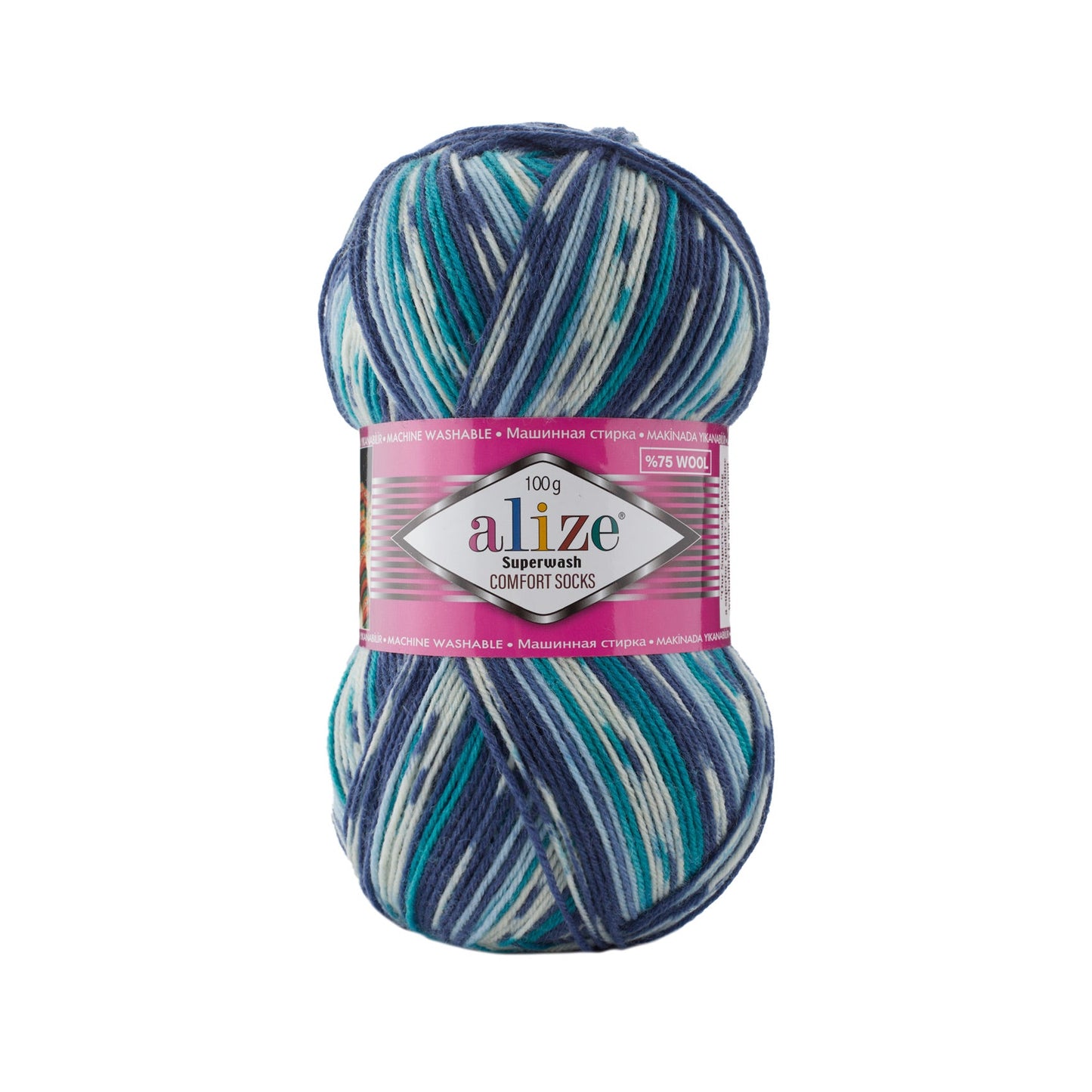 Attēls ar Dzijas Alize Superwash Comfort - 100g / 420m – pieejams Šarlotes audumi