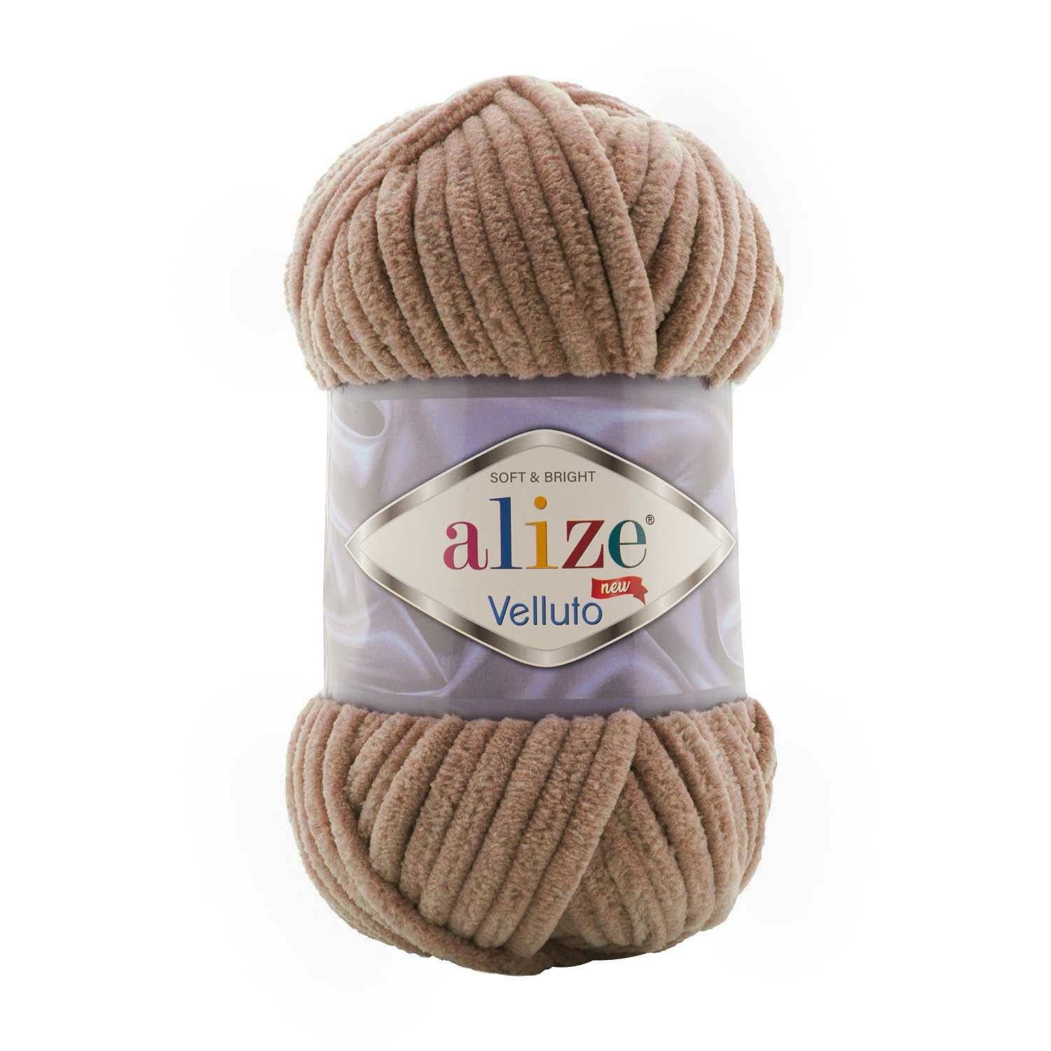 Attēls ar Dzijas Alize Velluto - 100g / 68m – pieejams Šarlotes audumi