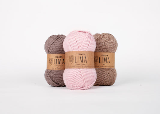 Image of DROPS Lima yarn - 50 g / 100 m – available online at Šarlotes audumi