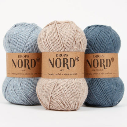 Attēls ar Dzijas DROPS Nord - 50 g / 170 m – pieejams Šarlotes audumi