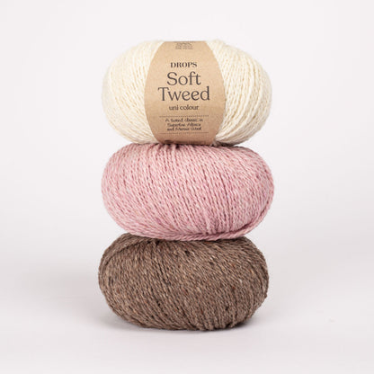 Yarn DROPS Soft Tweed - 50 g / 130 m