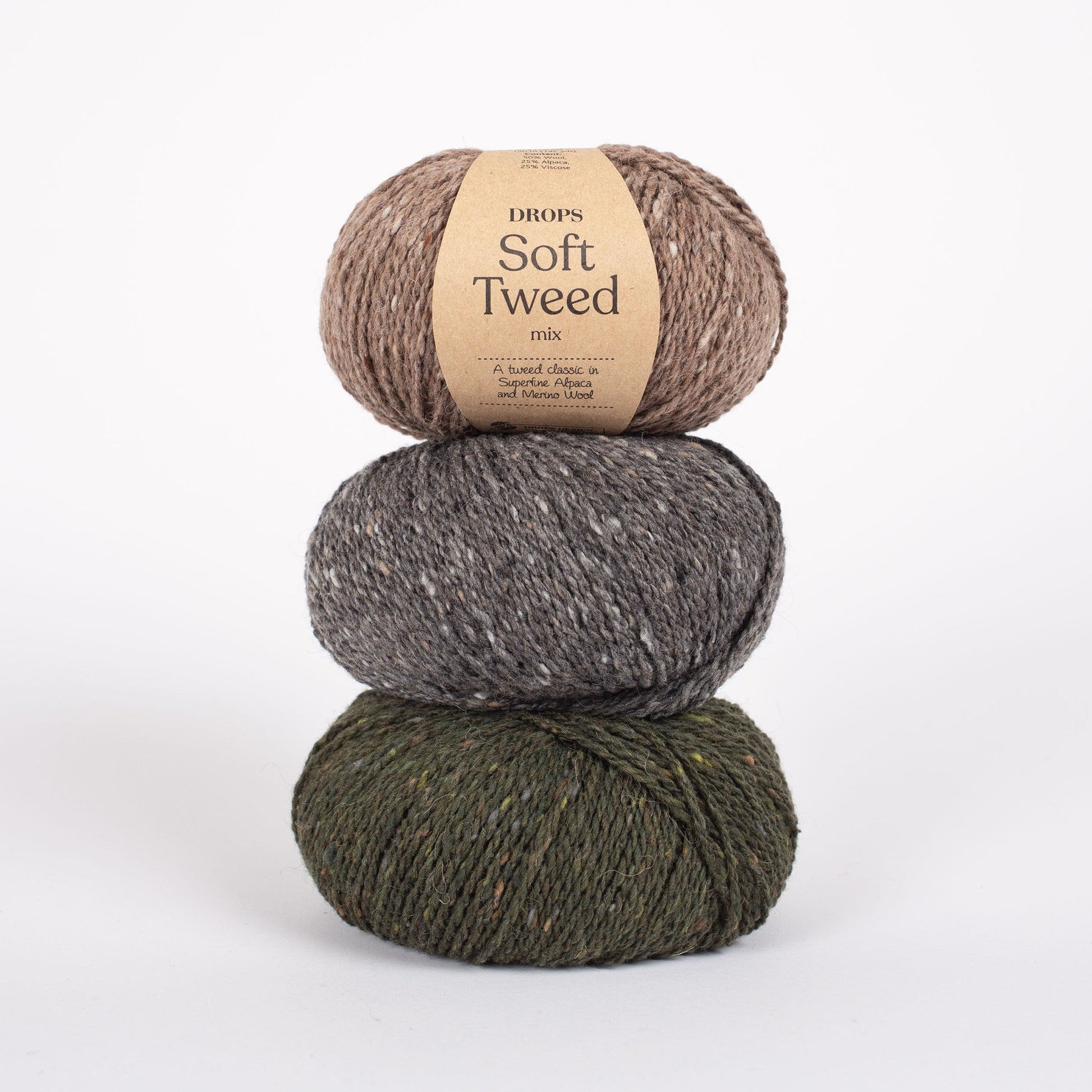 Yarn DROPS Soft Tweed - 50 g / 130 m