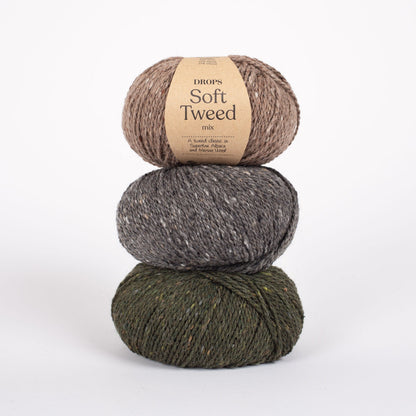 Yarn DROPS Soft Tweed - 50 g / 130 m