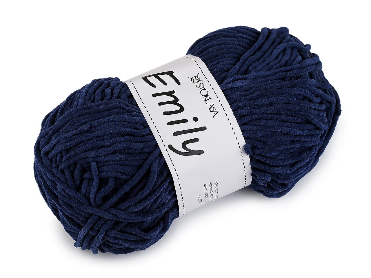 Attēls ar Dzijas Emily -plīša dzija - 100g / 120 m – pieejams internetā Šarlotes audumi