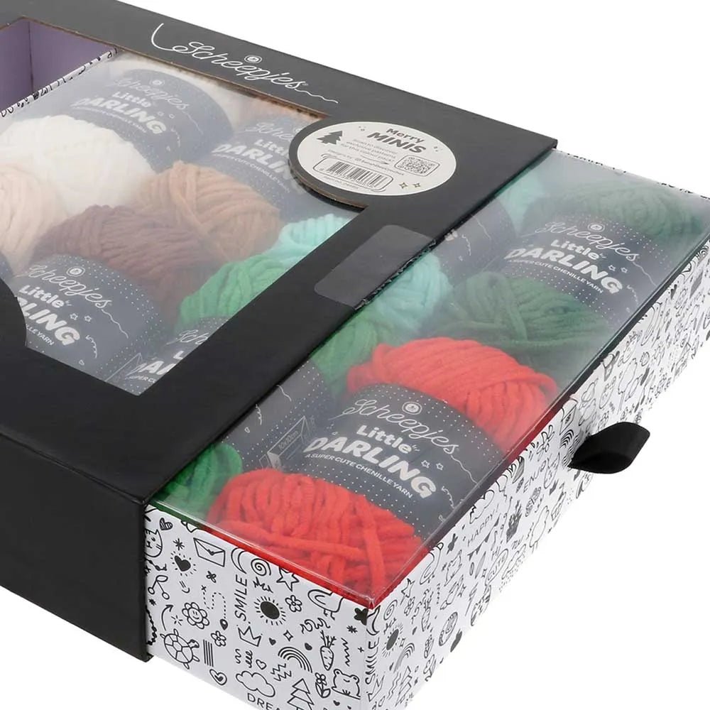 Image du lot de fils Scheepjes Little Darling, assortiment de couleurs 8×25 g – Farm Friends 24665 – disponible chez Šarlotes audumi