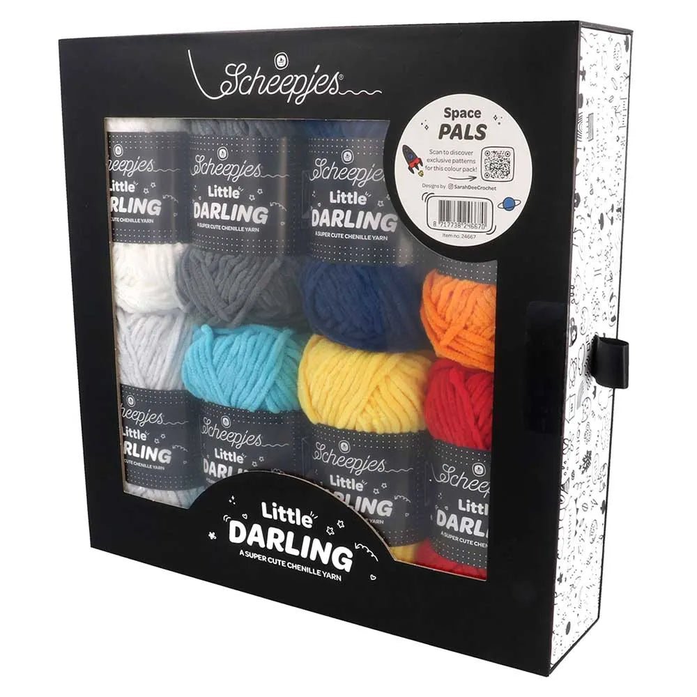 Attēls ar Dzijas komplekts Scheepjes Little Darling krāsu komplekts 8×25g – Farm Friends 24667 – pieejams Šarlotes audumi