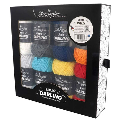 Attēls ar Dzijas komplekts Scheepjes Little Darling krāsu komplekts 8×25g – Farm Friends 24667 – pieejams Šarlotes audumi