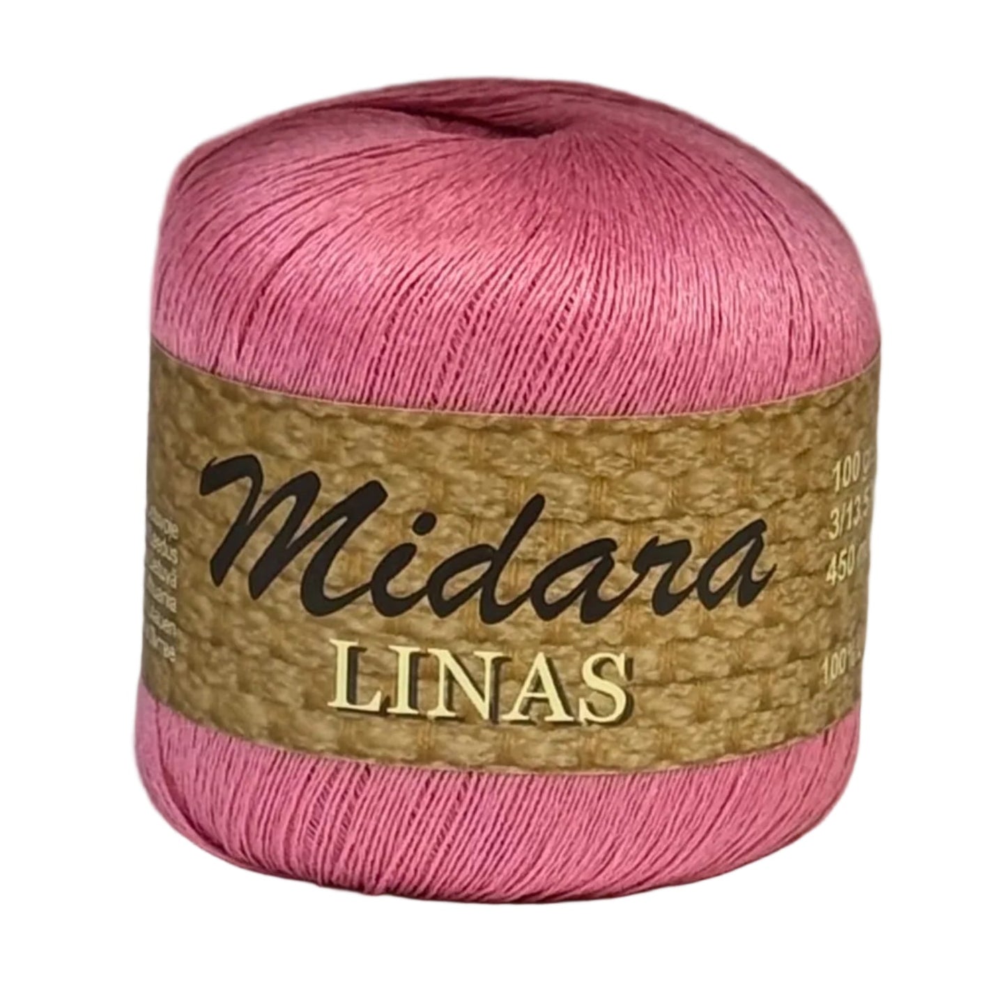 alt
Image of Midara Linas yarn, linen threads – 100 g/ 600 m – available at Šarlotes audumi