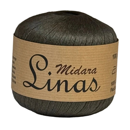 Image of yarn, linen thread Midara Linas – 100 g/ 600 m – available at Šarlotes audumi