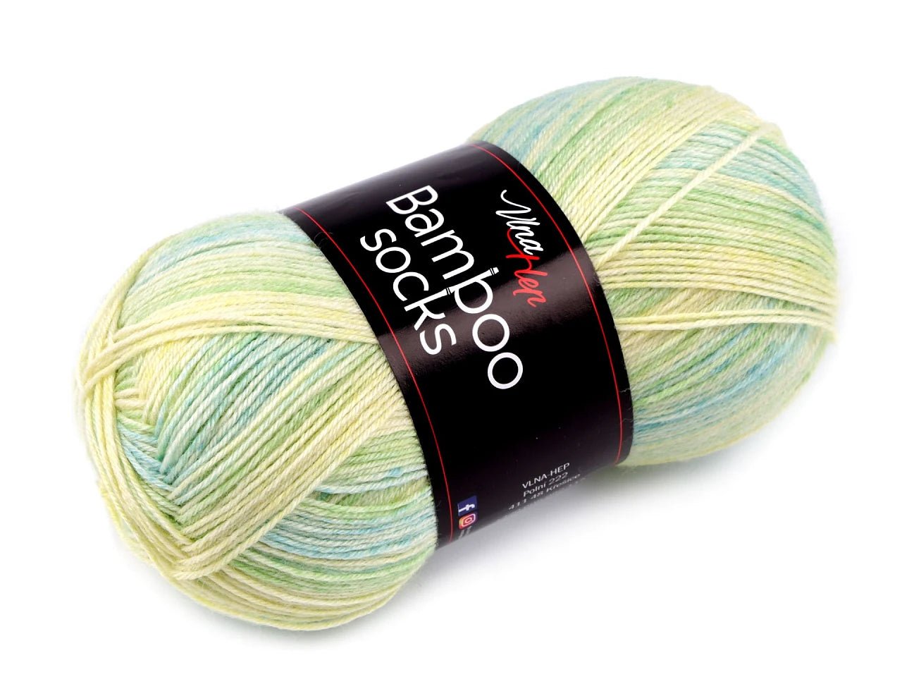Image of Dzijas VlnahHep Bamboo Socks - 100g / 400m – available at Charlotte’s Fabrics