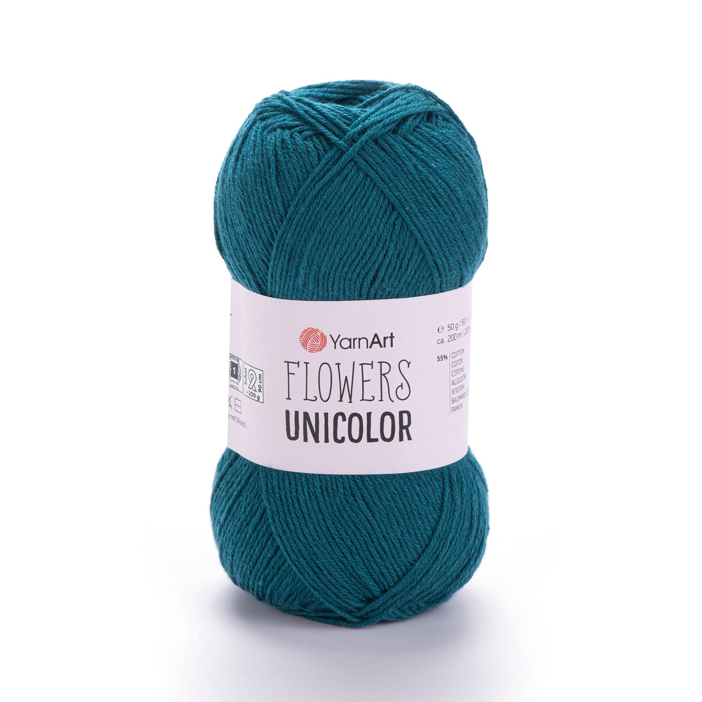 Attēls ar Dzijas YarnArt Flowers unicolor - 50g / 200m – pieejams Šarlotes audumi