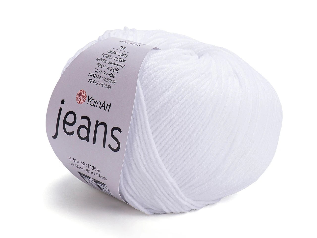 alt
Image with YarnArt Jeans yarn - 50g / 160m – available at Šarlotes audumi