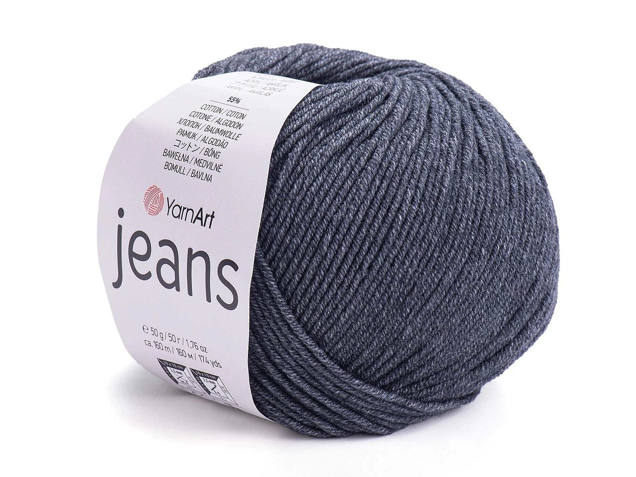 Image with Dzijas YarnArt Jeans - 50g / 160m – available at Charlotte's fabrics