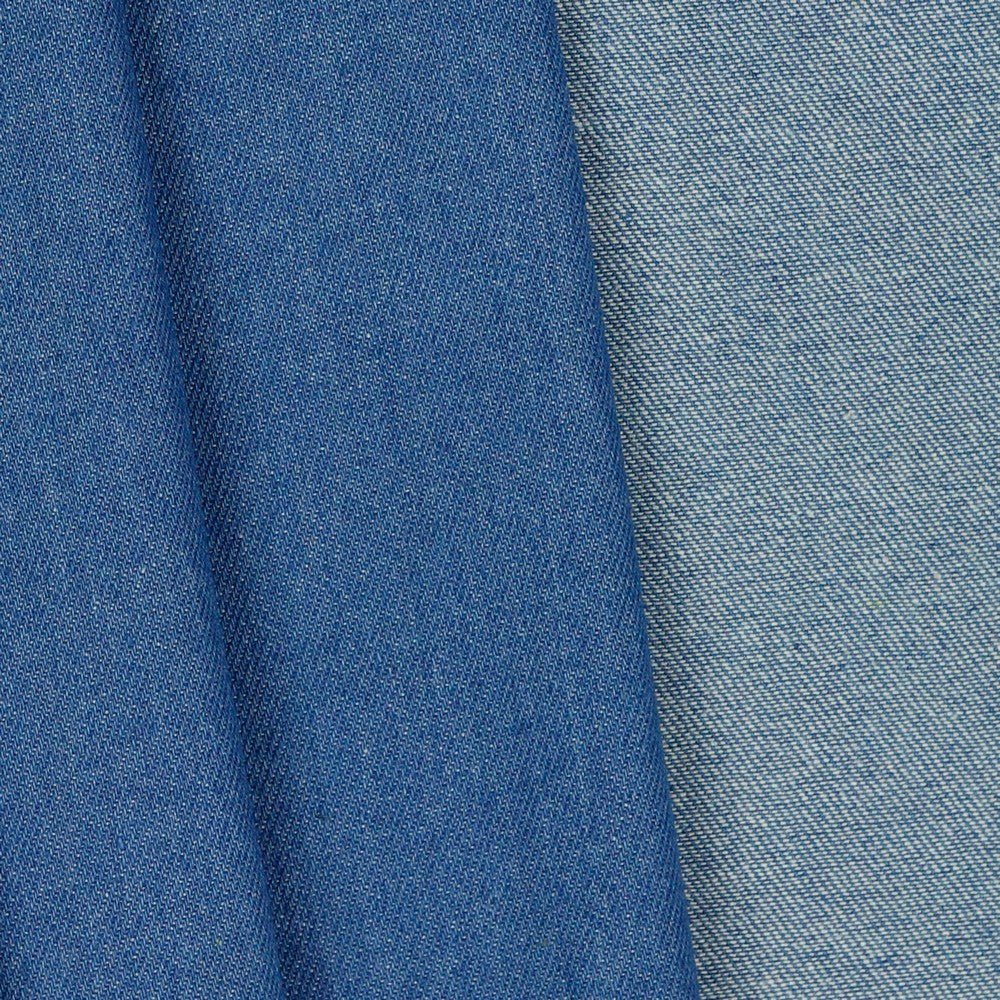 Tissu denim bleu clair 280 g/m²