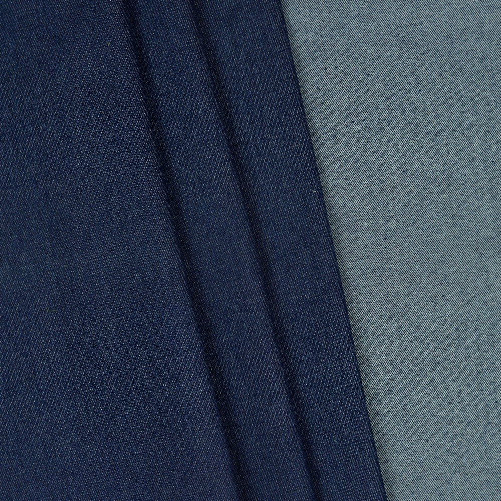 Tissu denim bleu foncé 280 g/m²