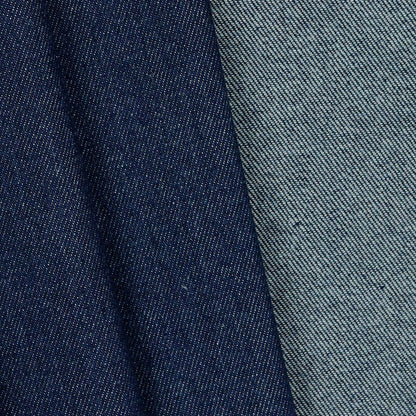 Tissu denim bleu foncé 280 g/m²