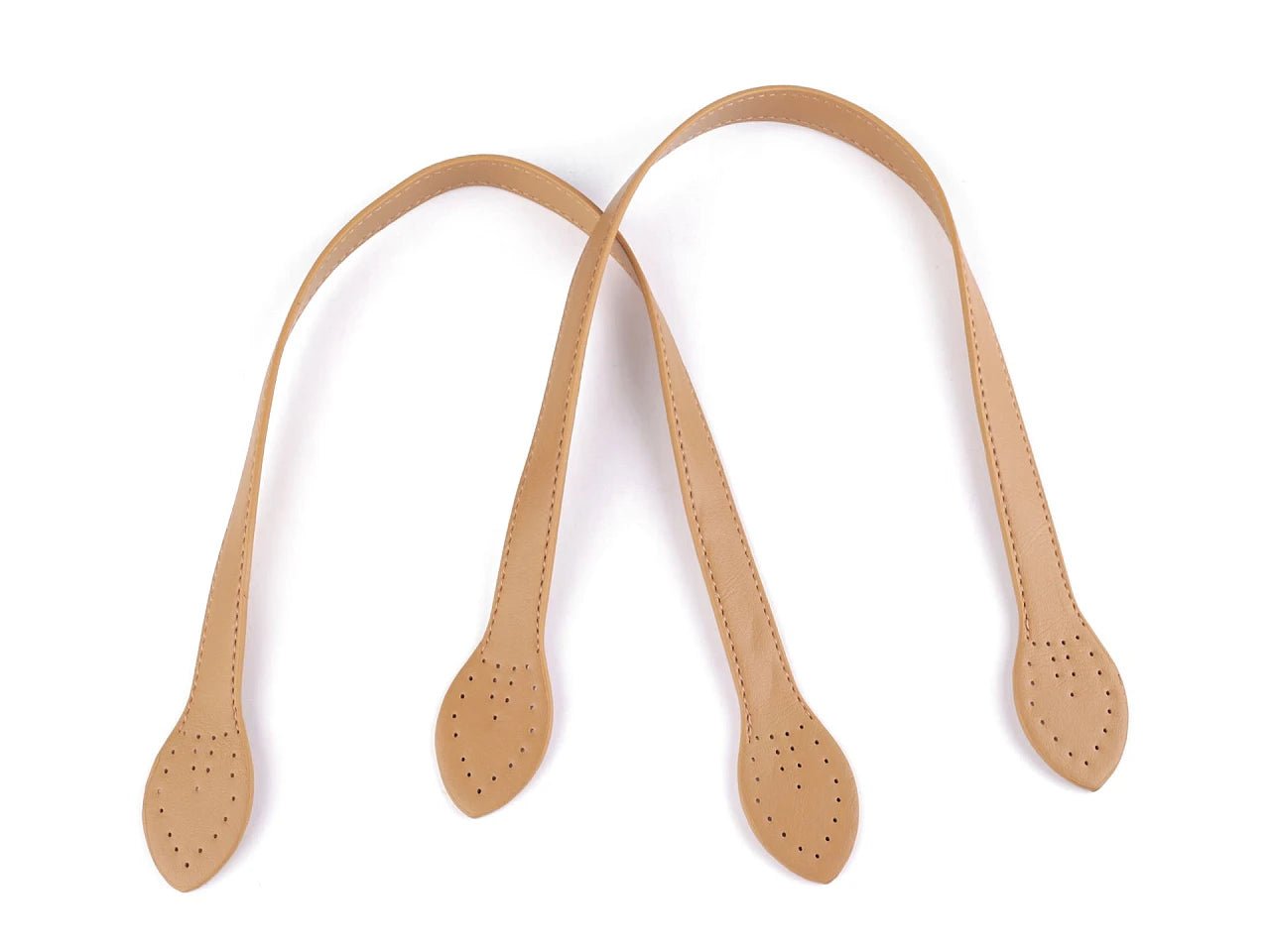 Poignées de sac en cuir synthétique | 50 cm | 2 pièces | Différentes teintes