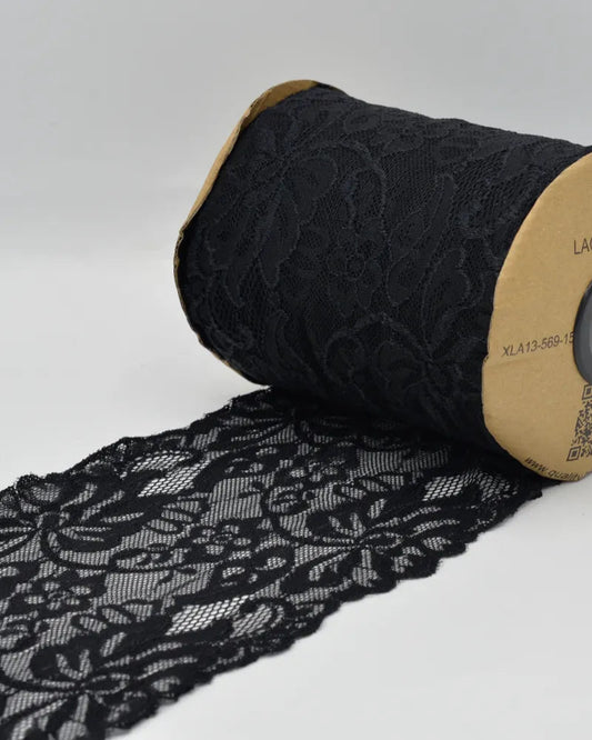alt
Elastic lace - 15 cm - black