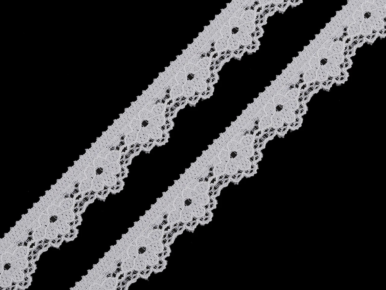 alt
Dentelle élastique en polyamide - 1,5 cm blanc chaud