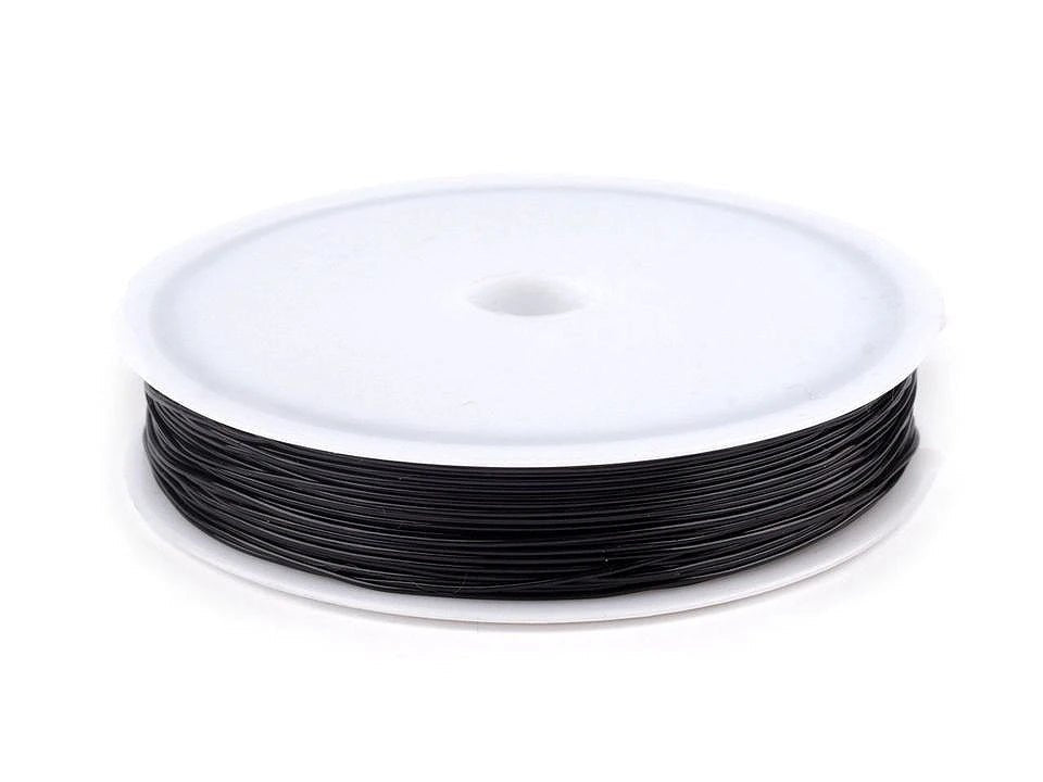 Fil nylon élastique et transparent |Ø0.4–0.6 mm| tons variés