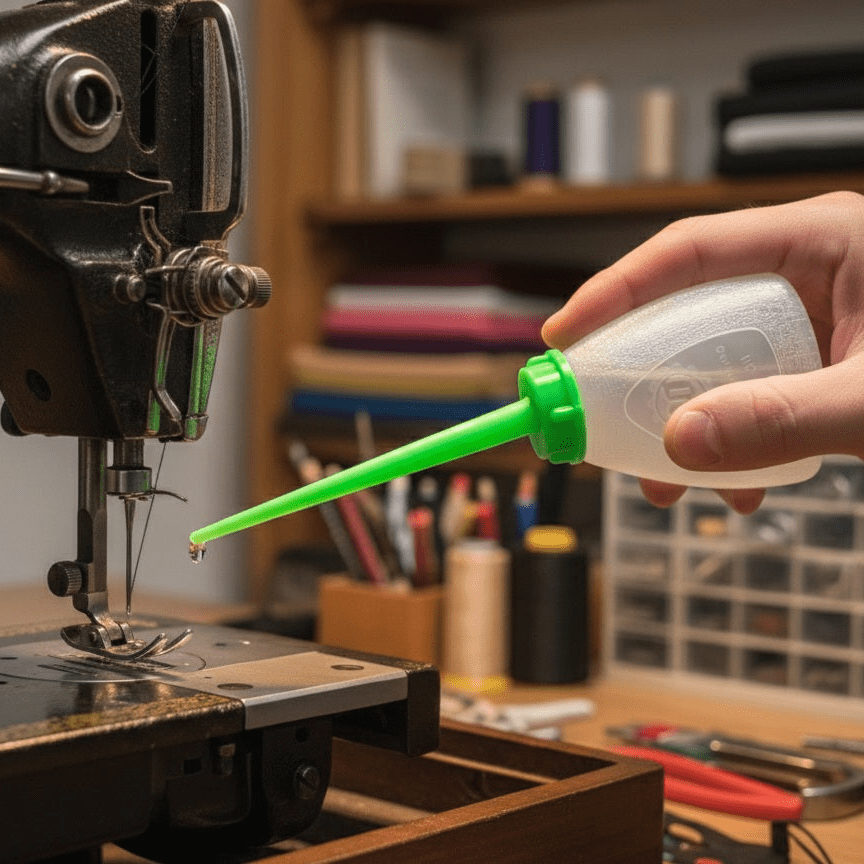 Image of oil dispenser for delicate work - 180 ml – available at Charlotte's fabrics