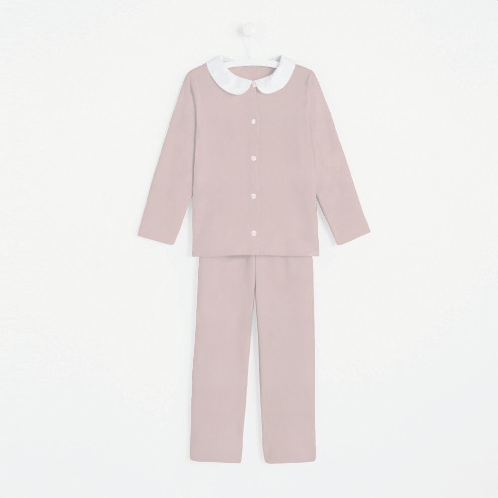 Flanelle - rose poudré 165 g/m²