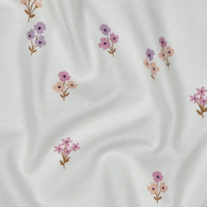 Attēls ar Flanelis - ziedi 165 g/m² – pieejams Šarlotes audumi