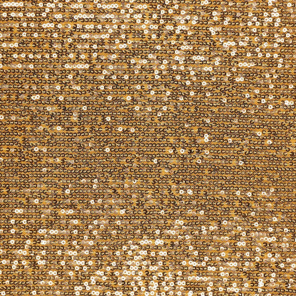 Image avec tissu à paillettes doré 285 g/m² – disponible chez Šarlotes audumi