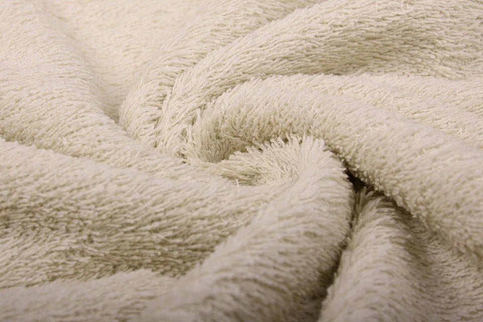 Tissu éponge - beige 350 g/m²