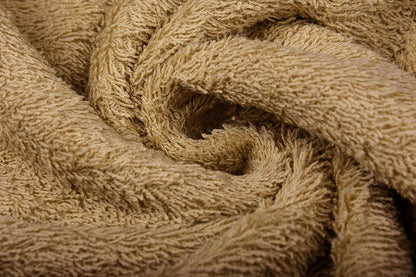 Terry cloth - light brown 350 g/m²