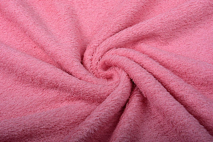 Tissu éponge rose vif 350 g/m²