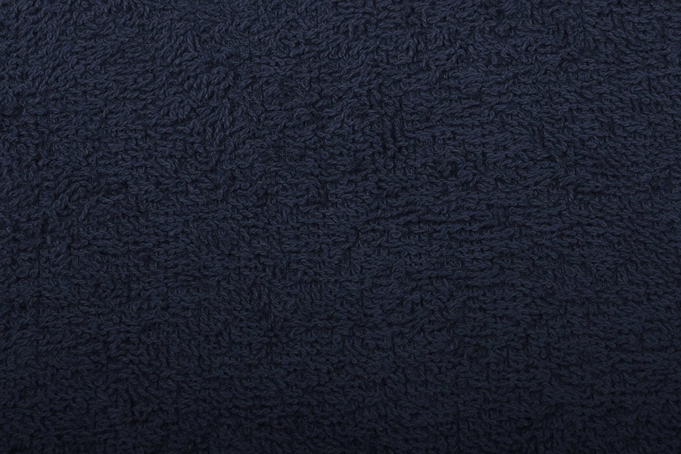 Tissu éponge bleu foncé 350 g/m²